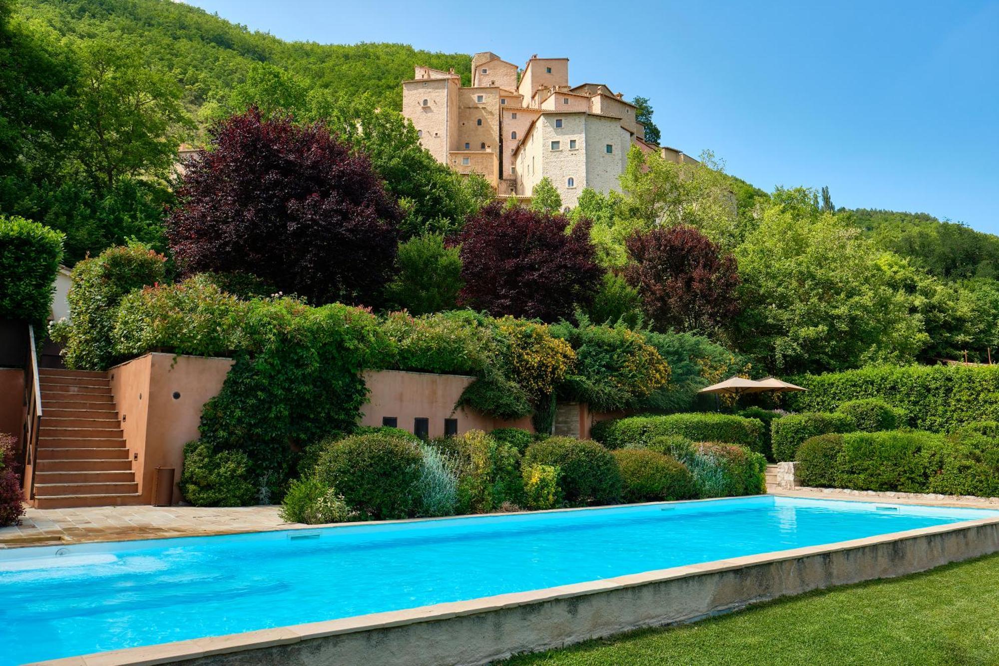 Castello Di Postignano Relais Hotel Sellano Exterior photo