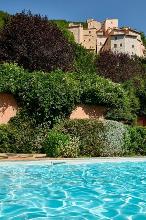Castello Di Postignano Relais Hotel Sellano Exterior photo